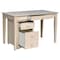 International Concepts 2 drawer File Cabinet with Desk 26 in D X 26 H, 30 W X Hardwood, Unfinished K-OF-51-41 - alternate 6